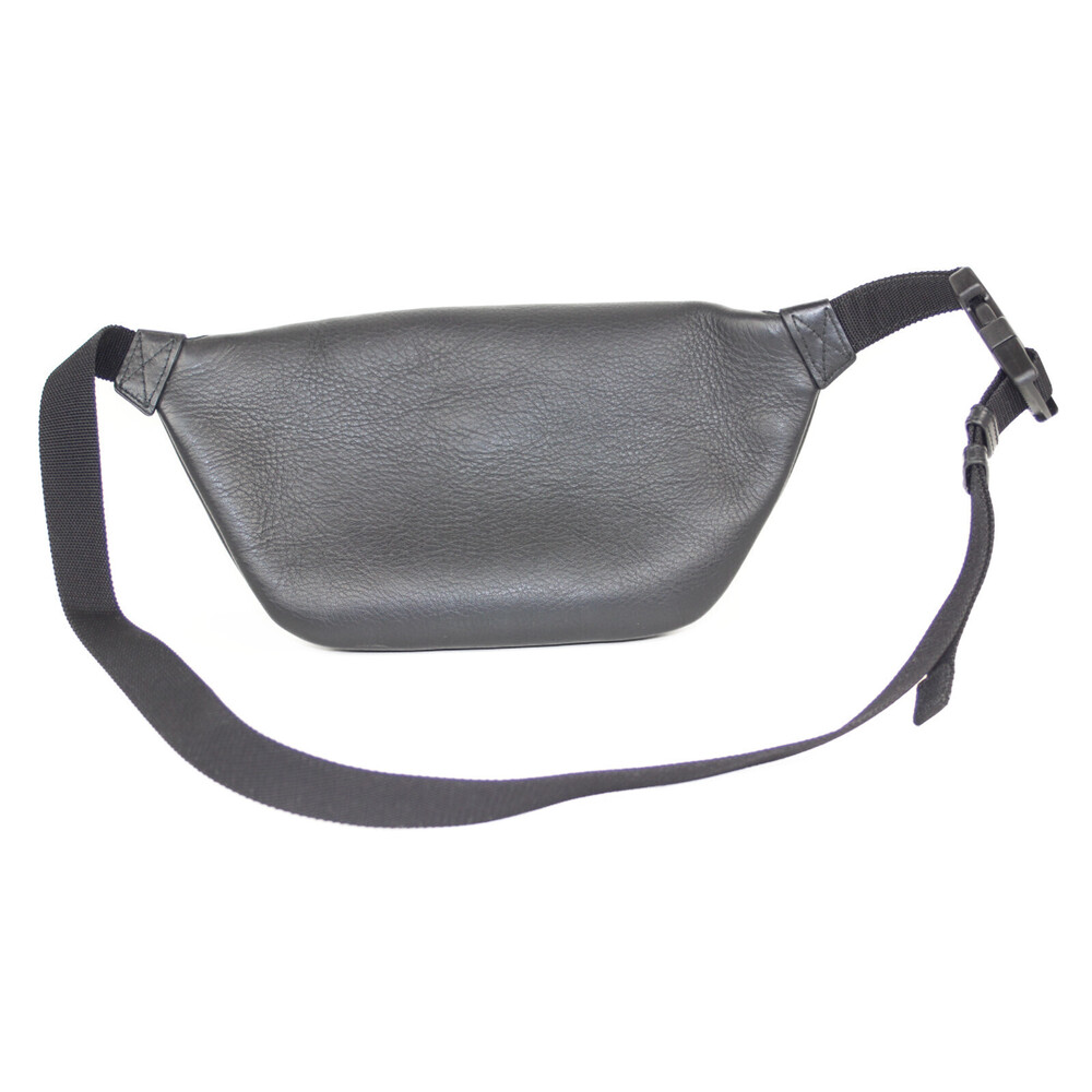 Balenciaga Leather Black Bag Logo Body Belt Everyday XS White DLQQN - Picture 1 of 6